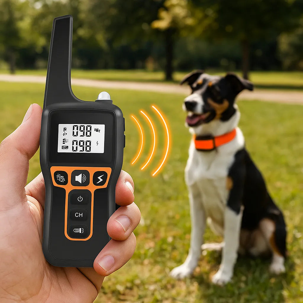 Halsband Hund | Erziehung & Anti-Bell Training mit Vibration & Ton