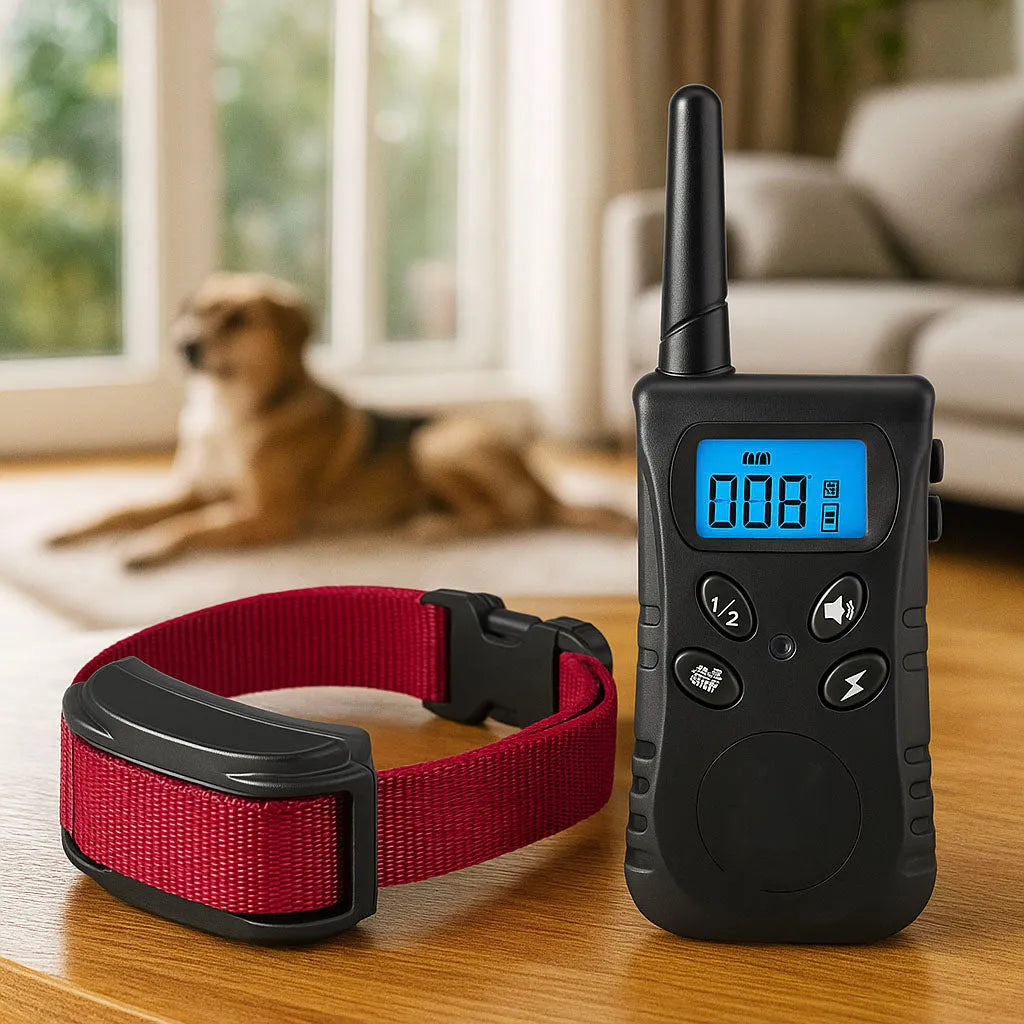 Halsband Hund | Erziehung & Anti-Bell Training mit Vibration & Ton