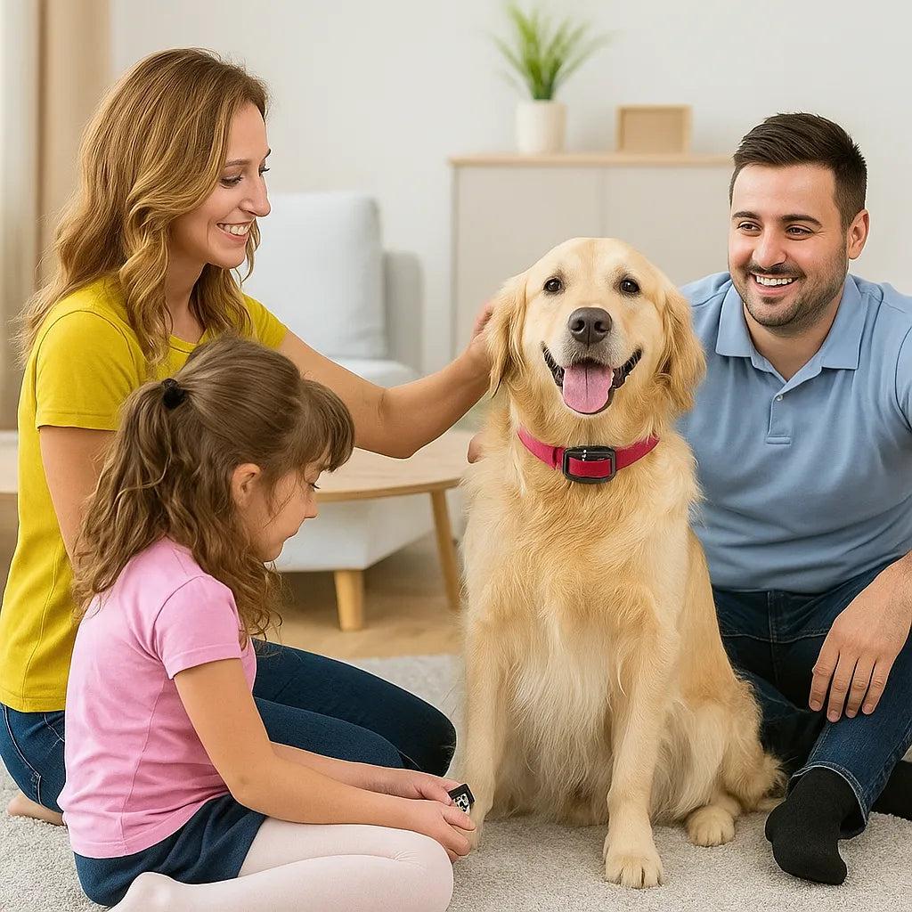Halsband Hund | Erziehung & Anti-Bell Training mit Vibration & Ton