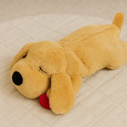 Hundespielzeug mit Herzschlag für Welpen | Kuscheltier gegen Trennungsangst & Stress