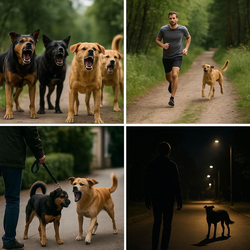Hundeschreck Ultraschallgerät für unterwegs | Schützt beim Joggen, Spazieren & Reisen