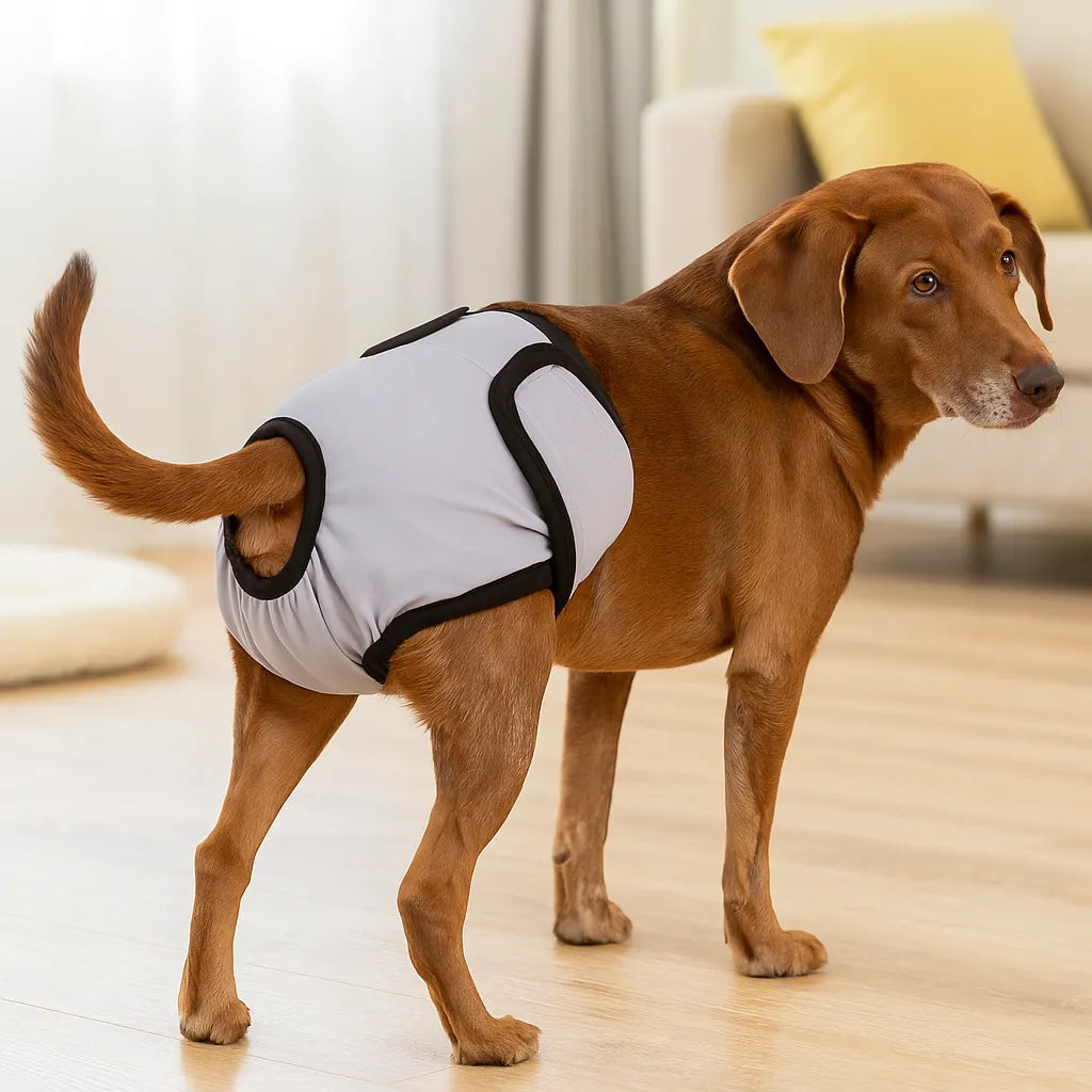 Hundewindeln waschbar | Auslaufsicher & Atmungsaktiv