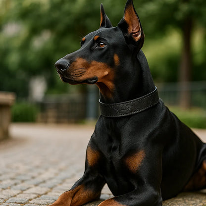 Leder Hundehalsband | Robust & verstellbar für große Hunde