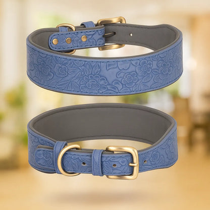 Leder Hundehalsband | Robust & verstellbar für große Hunde