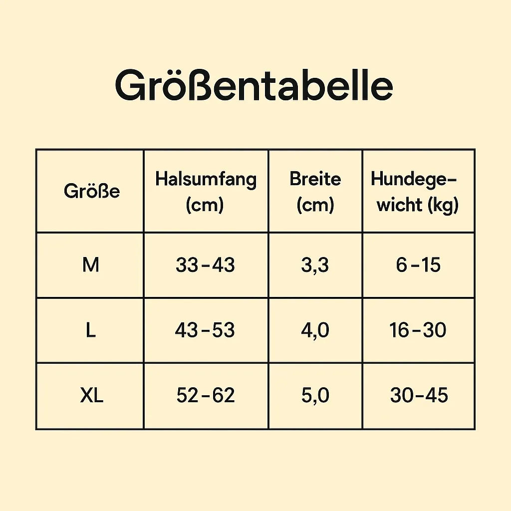 Leder Hundehalsband | Robust & verstellbar für große Hunde