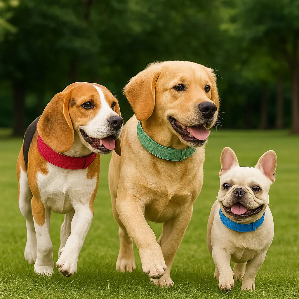Leder Hundehalsband | Robust & verstellbar für große Hunde