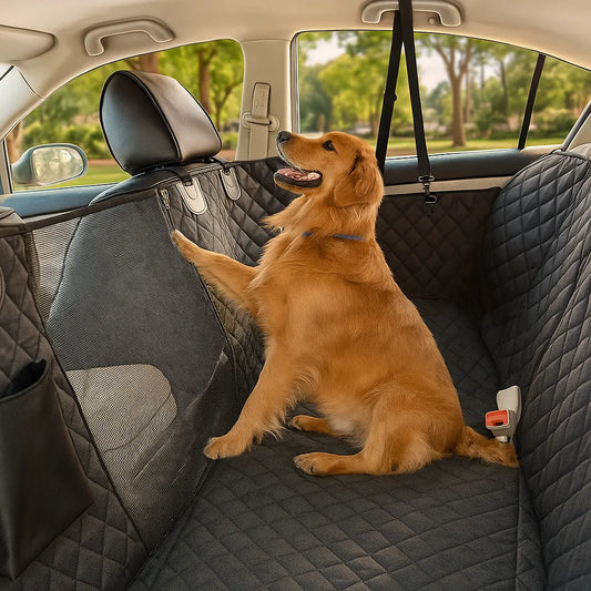 Autoschondecke Rückbank Hund – Wasserdicht & rutschfest