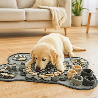Hundespielzeug Schnüffelmatte | Denkspiel & Futterbremse für Hunde