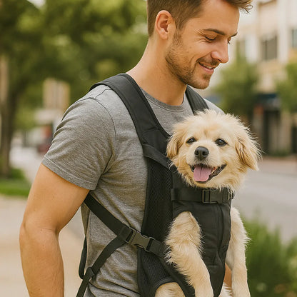 Hundetragetasche für kleine Hunde | Leicht, faltbar & bequem
