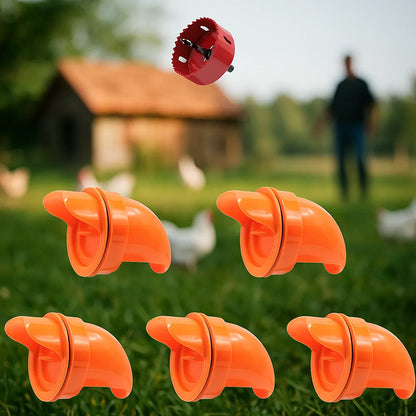 Distributeur de nourriture pour poules | Alimentation automatique & propre