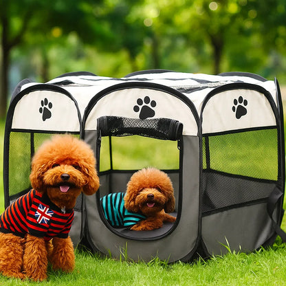 Faltbares Hundezelt | Reisebett & Hundehöhle für unterwegs