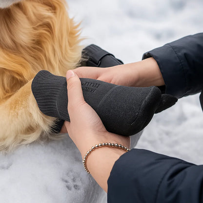 Hundeschuhe Winter wasserdicht | warm gefüttert & rutschfest