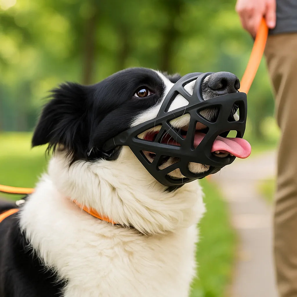 Maulkorb Hund | Atmungsaktiv & verstellbar für Training & Alltag