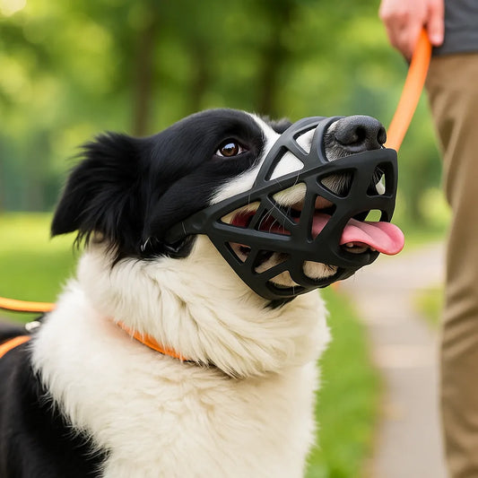 Maulkorb Hund | Atmungsaktiv & verstellbar für Training & Alltag