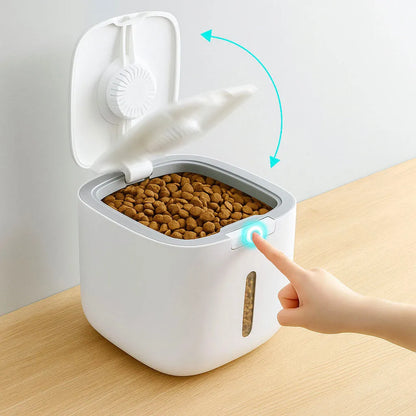 Futtertonne Hund luftdicht | Hundefutterbox für Trockenfutter