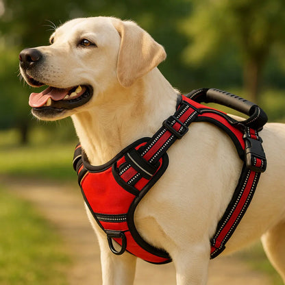 Reflektierendes Hundegeschirr | Kontrolle bei jedem Schritt