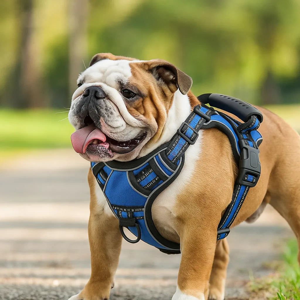 Reflektierendes Hundegeschirr | Kontrolle bei jedem Schritt