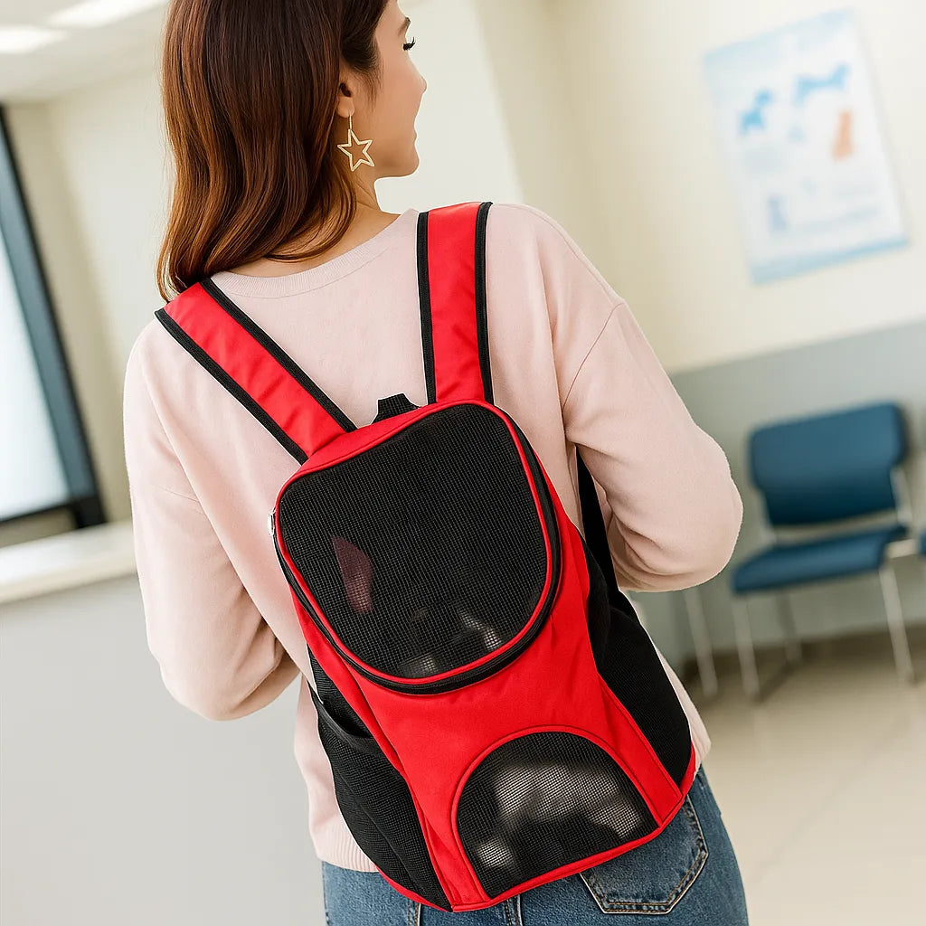 Hundetragetasche Rucksack | Atmungsaktiv & gepolstert
