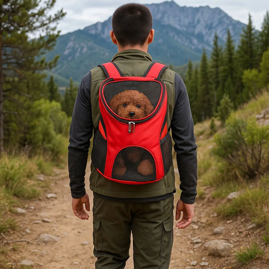 Hundetragetasche Rucksack | Atmungsaktiv & gepolstert