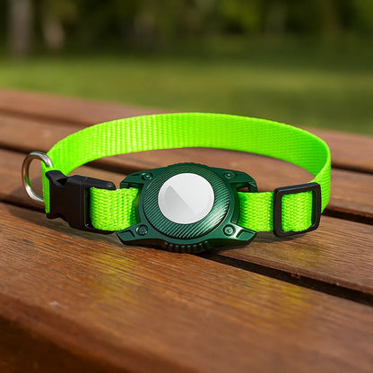 Hundehalsband für Hunde | AirTag Halsband aus Nylon & verstellbar