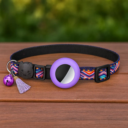 Katzenhalsband | mit AirTag‑Halterung