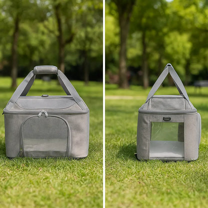 Dog carrier bag | Breathable shoulder bag for travel & outings