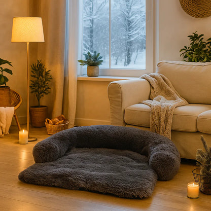 Fluffy Hundebett & Hundedecke | Waschbar, weich & rutschfest