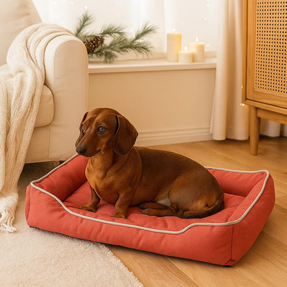 Wasserfestes Hundebett für drinnen & draußen | Robust, abwaschbar & pflegeleicht