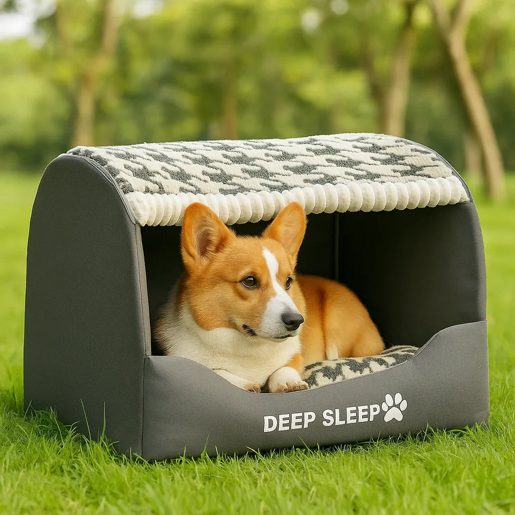 Hundebett aus Arctic Fleece | Weiches Kuschelnest für Hunde, atmungsaktiv & warm