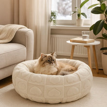 Cat bed with supportive filling | Soft & shape-retaining cat cushion