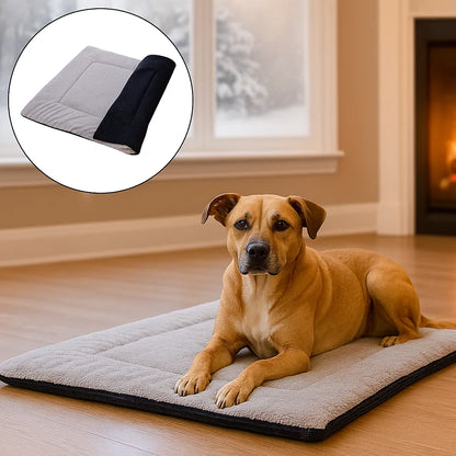 Hundebett waschbar | Rutschfestes & warmes Kuschelbett für Zuhause & unterwegs