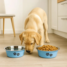 Dog Bowls Stainless Steel | Non-Slip & Easy to Clean in Double Pack