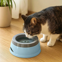 Gamelle pour chat anti-goutte | Gamelle d'eau anti-éclaboussures avec plaque flottante