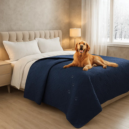 Wasserdichte Hundedecke | Möbel- & Sofaschutz gegen nasse Pfoten im Winter