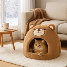 Bear Cat Cave | Cozy Cat House for a Safe Retreat