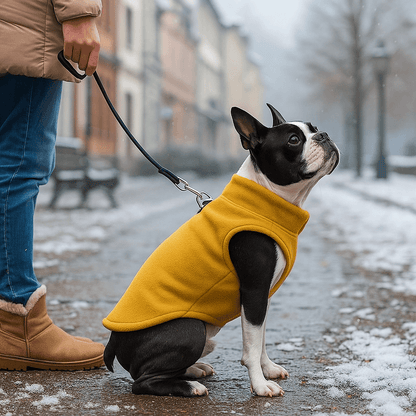 Winter Hundemantel mit D-Ring | Warm & bequem