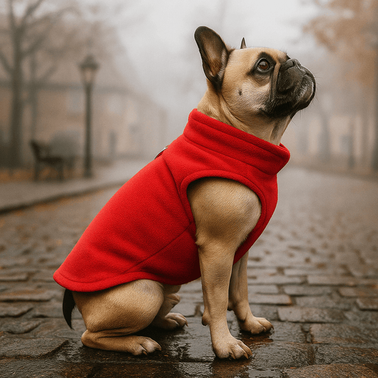 Winter Hundemantel mit D-Ring | Warm & bequem