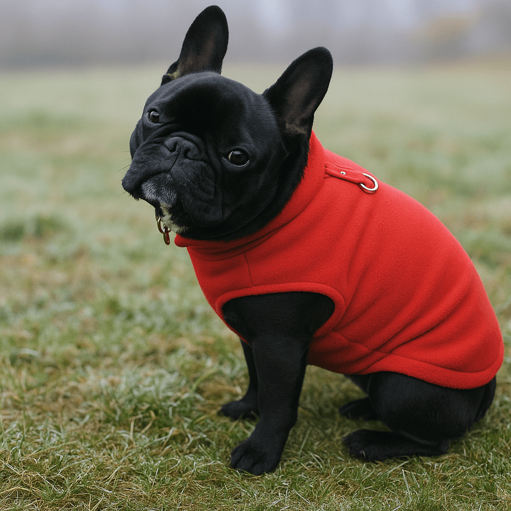 Winter Hundemantel mit D-Ring | Warm & bequem