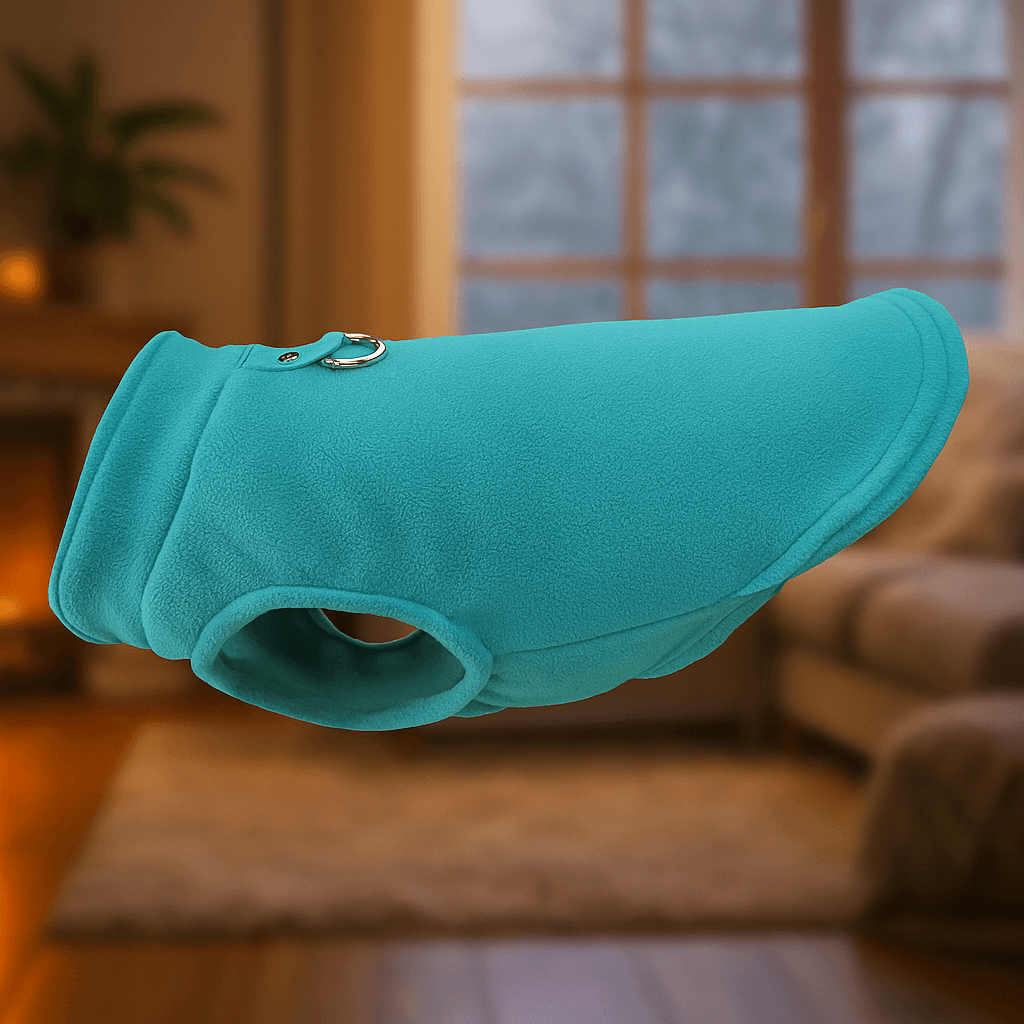 Winter Hundemantel mit D-Ring | Warm & bequem