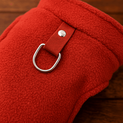 Winter Hundemantel mit D-Ring | Warm & bequem