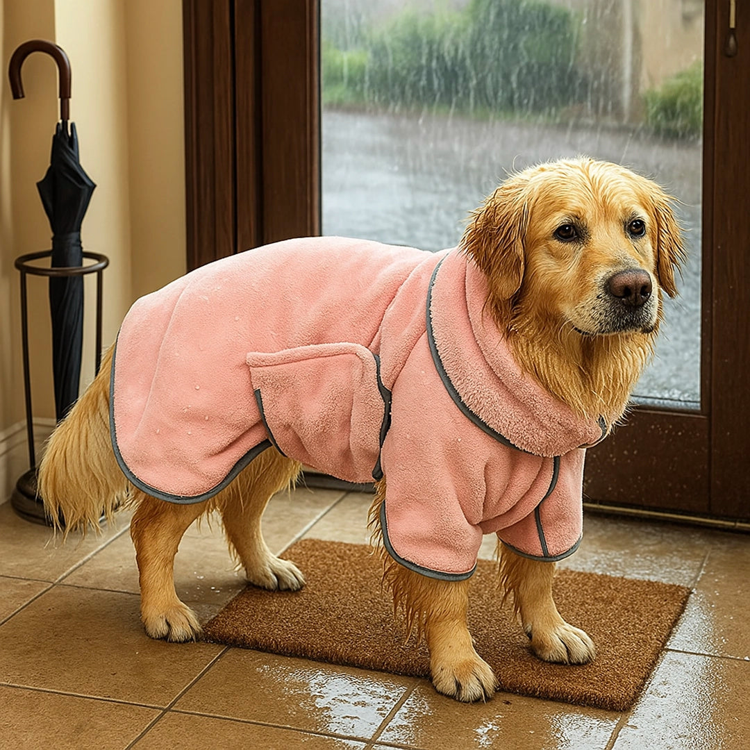 Hundedecke Fellpflege | Saugstarkes Mikrofaser-Handtuch für Hunde
