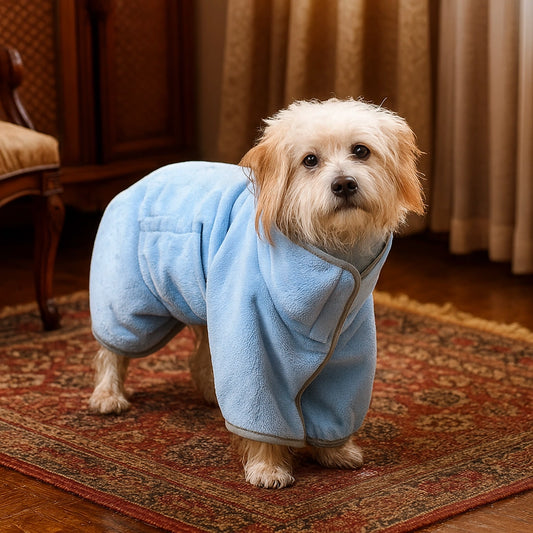 Hundedecke Fellpflege | Saugstarkes Mikrofaser-Handtuch für Hunde