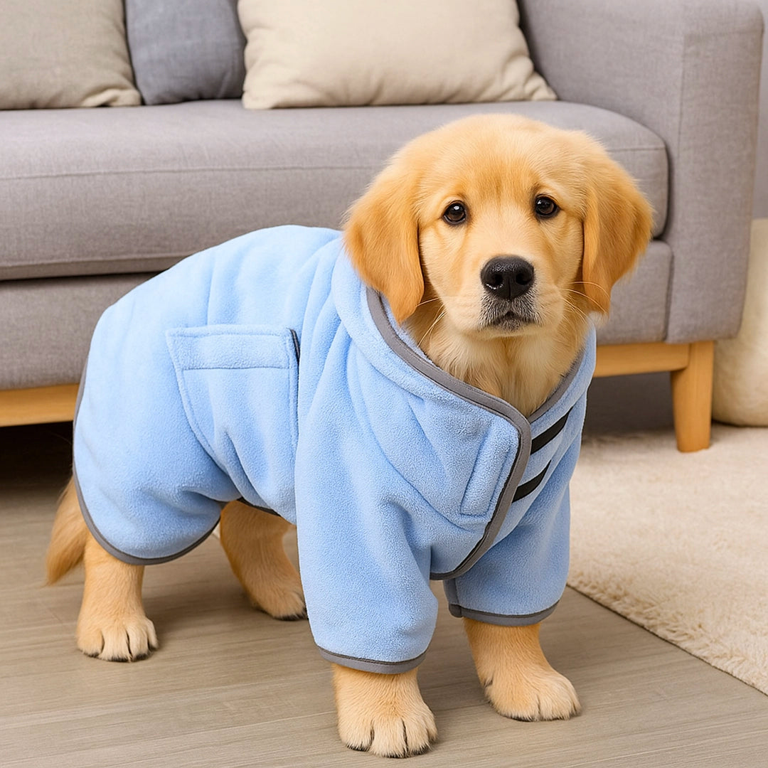 Hundedecke Fellpflege | Saugstarkes Mikrofaser-Handtuch für Hunde