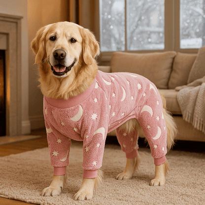 Flanell Hundepullover Winter | Warmer Hundemantel zum Schlafen & Kuscheln
