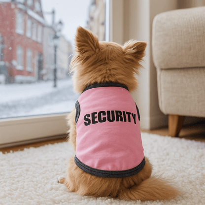 Baumwoll Hundejacke mit Print | Bequemer Hundemantel für kleine Hunde