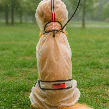 Hundemantel Regenjacke für große Hunde | Wasserdicht & bequem