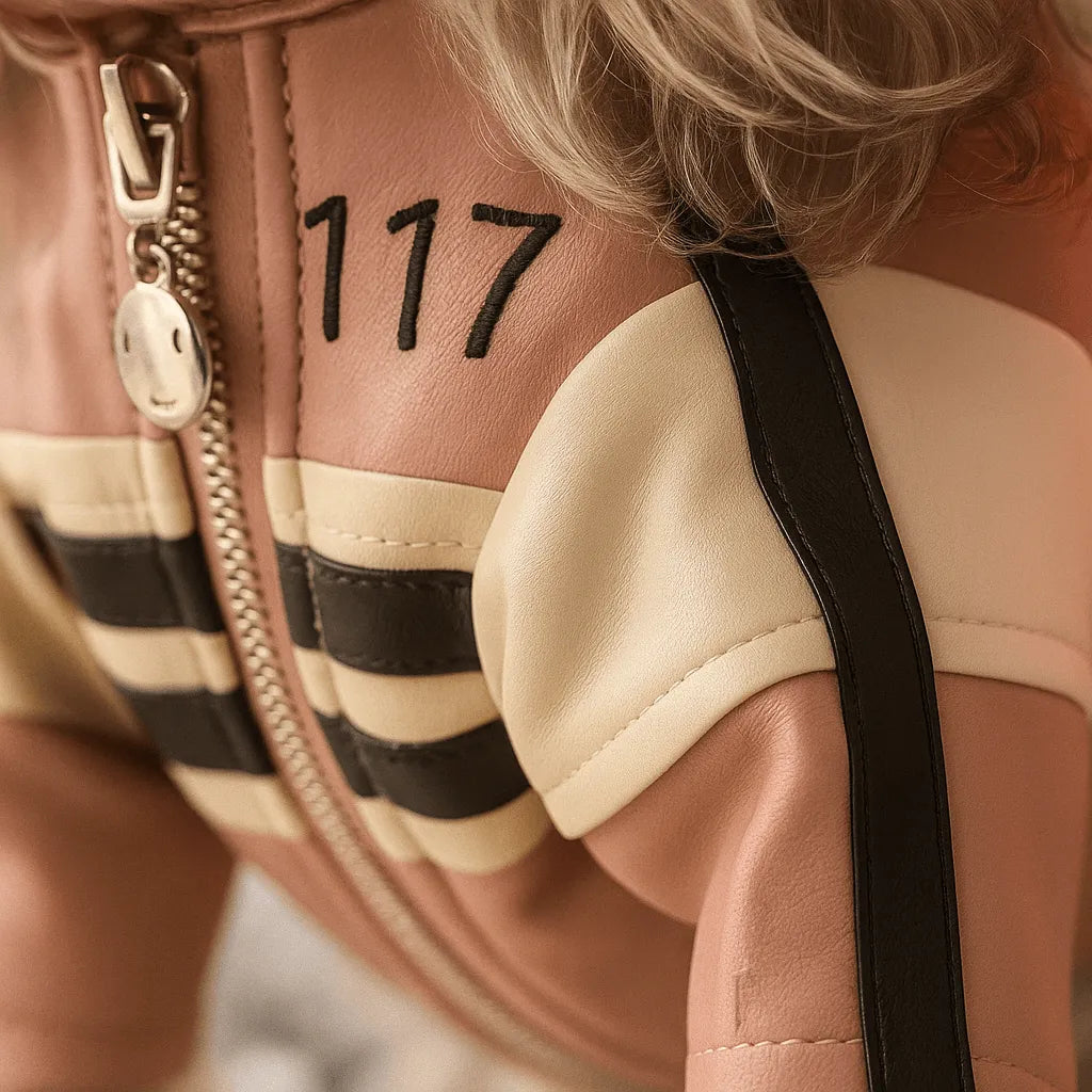 Hundemantel im Leder-Look | Stylische Hundejacke für Herbst & Winter