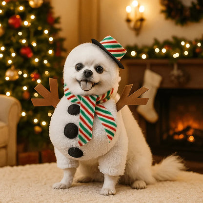 Hundepullover Weihnachten | Warmer Strickpullover für Hunde in festlichem Design