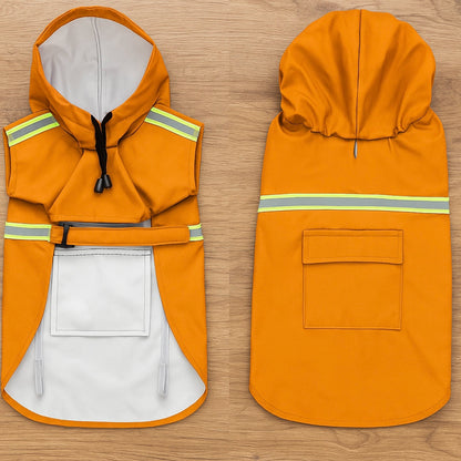 Hundemantel reflektierend | Wasserdichter Hundejacke für Regenwetter