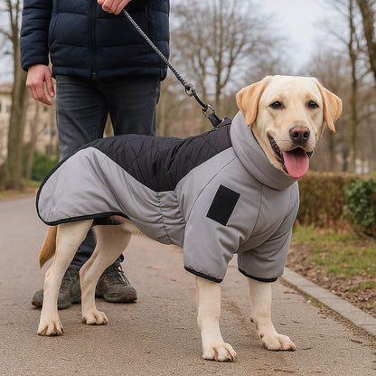 Hundemantel Winter | Wasserdichte Hundejacke für große Hunde
